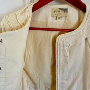 Cool Elizabeth and James cream colored blazer.